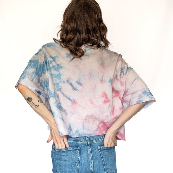 MTV • Medium/Large • Cropped T-Shirt • Tie-dye - Picture 6 of 11